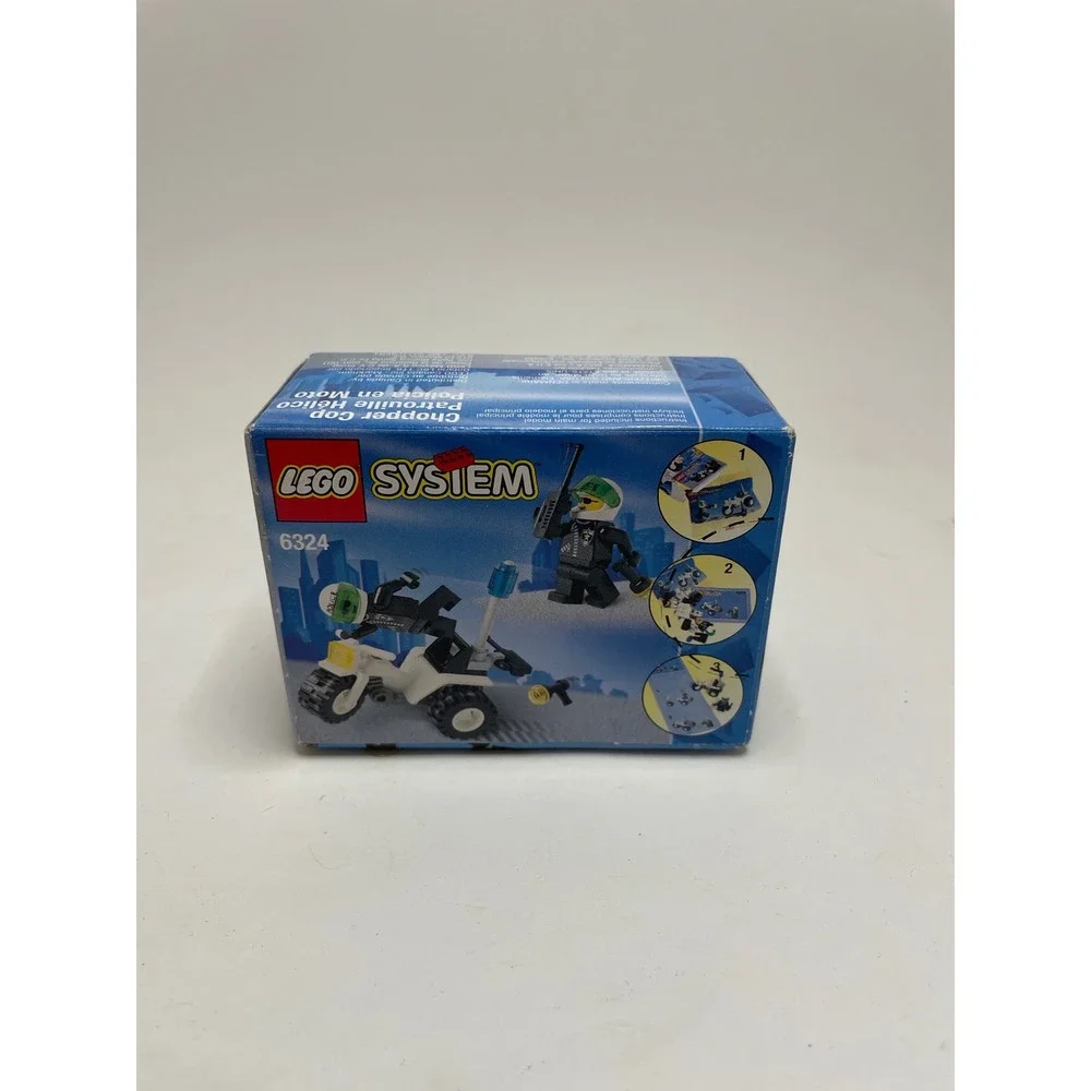LEGO Chopper Cop 6324 Multicolor Vintage 1998 Town Police Set NIB